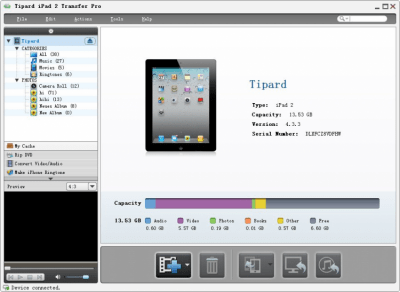 Tipard iPad 2 Transfer Standard 6.1.10
