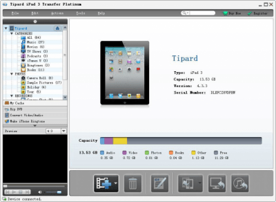 Tipard iPad 3 Transfer Platinum 6.1.10