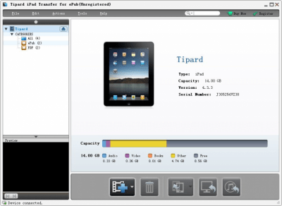 Tipard iPad Transfer for ePub 6.1.10 Tipard iPad Transfer for ePub 6.1.10
