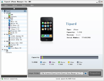 Tipard iPhone Manager for SMS 6.1.10