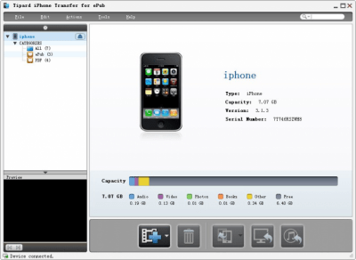 Tipard iPhone Transfer for ePub 6.1.10 Tipard iPhone Transfer for ePub 6.1.10