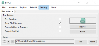 TrayDir 3.0.2