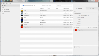 Tropy 1.5.4 Tropy 1.5.4