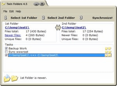 Twin Folders 4.5