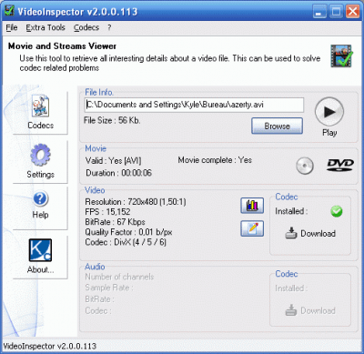 VideoInspector 2.15.2.146