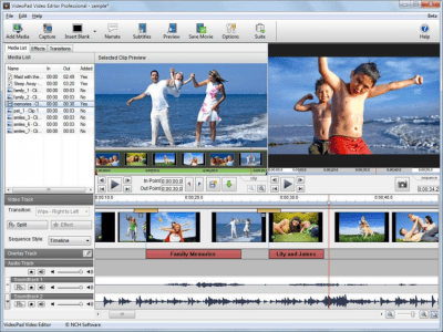 VideoPad Video Editor 10.81 Beta + лицензионный ключ