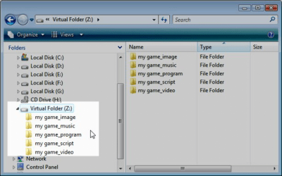 Virtual Folder 1.09