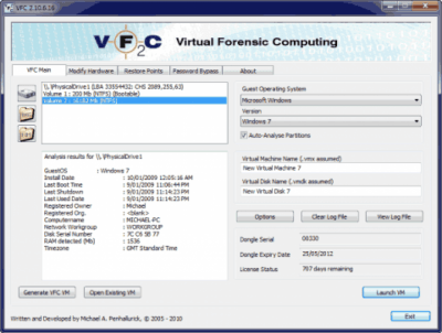 Virtual Forensic Computing 2
