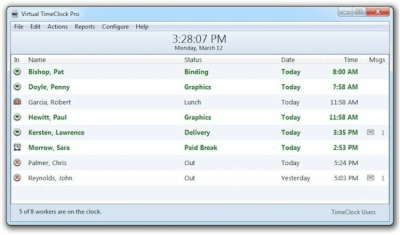 Virtual TimeClock Basic Client 18 Release 1.1