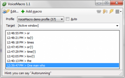 VoiceMacro 1.4