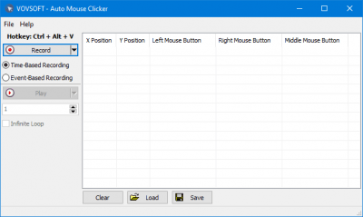 Vovsoft Auto Mouse Clicker 1.4