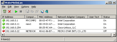 WakeMeOnLan 1.90