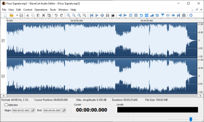 WaveCut Audio Editor 6.1.0.1 + кряк