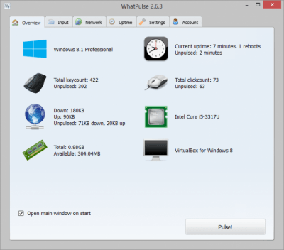 WhatPulse 2.8.1 WhatPulse 2.8.1