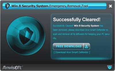 Win 8 Security System Removal Tool 1.0