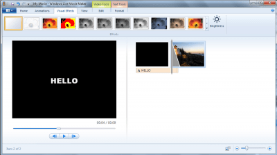 Windows Live Movie Maker 2012 16.4.3528.0331