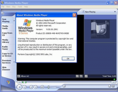 Windows Media Player 9 9