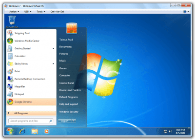 Windows Virtual PC 2007