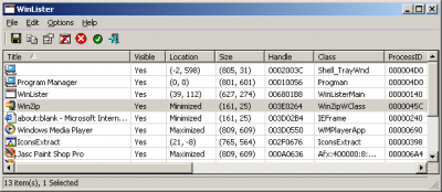 WinLister 1.22