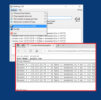 WinPing 2.11