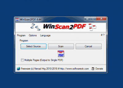 WinScan2PDF 6.91