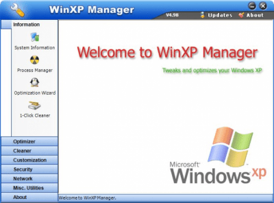 WinXP Manager 8.0.1