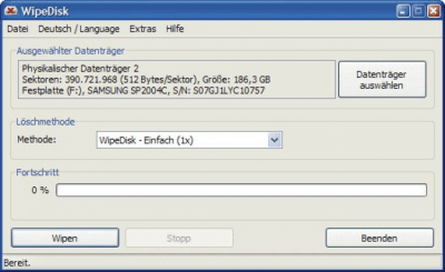 WipeDisk 2.1.1