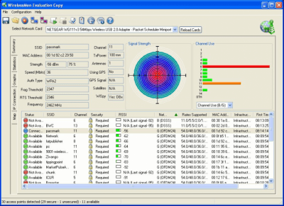 WirelessMon 5.0 Build 1002 + ключ активации