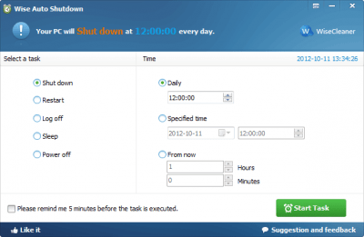 Wise Auto Shutdown 2.0.1.102