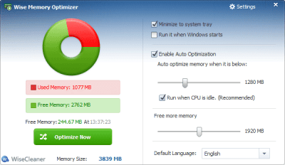 Wise Memory Optimizer 4.1.7.120