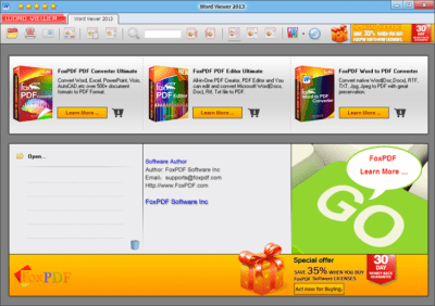 Word Viewer 2013 2.0