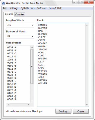 WordCreator 19.7.1 WordCreator 19.7.1