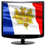 Заставка (скринсейвер) в виде флага Франции с гербом 2.1