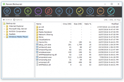 Zipware 1.5.0.0 Zipware 1.5.0.0