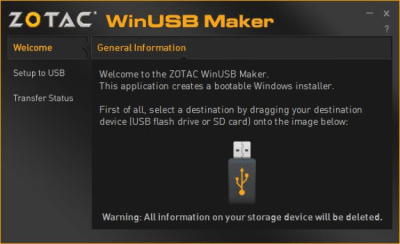 ZOTAC WinUSB Maker 1.1