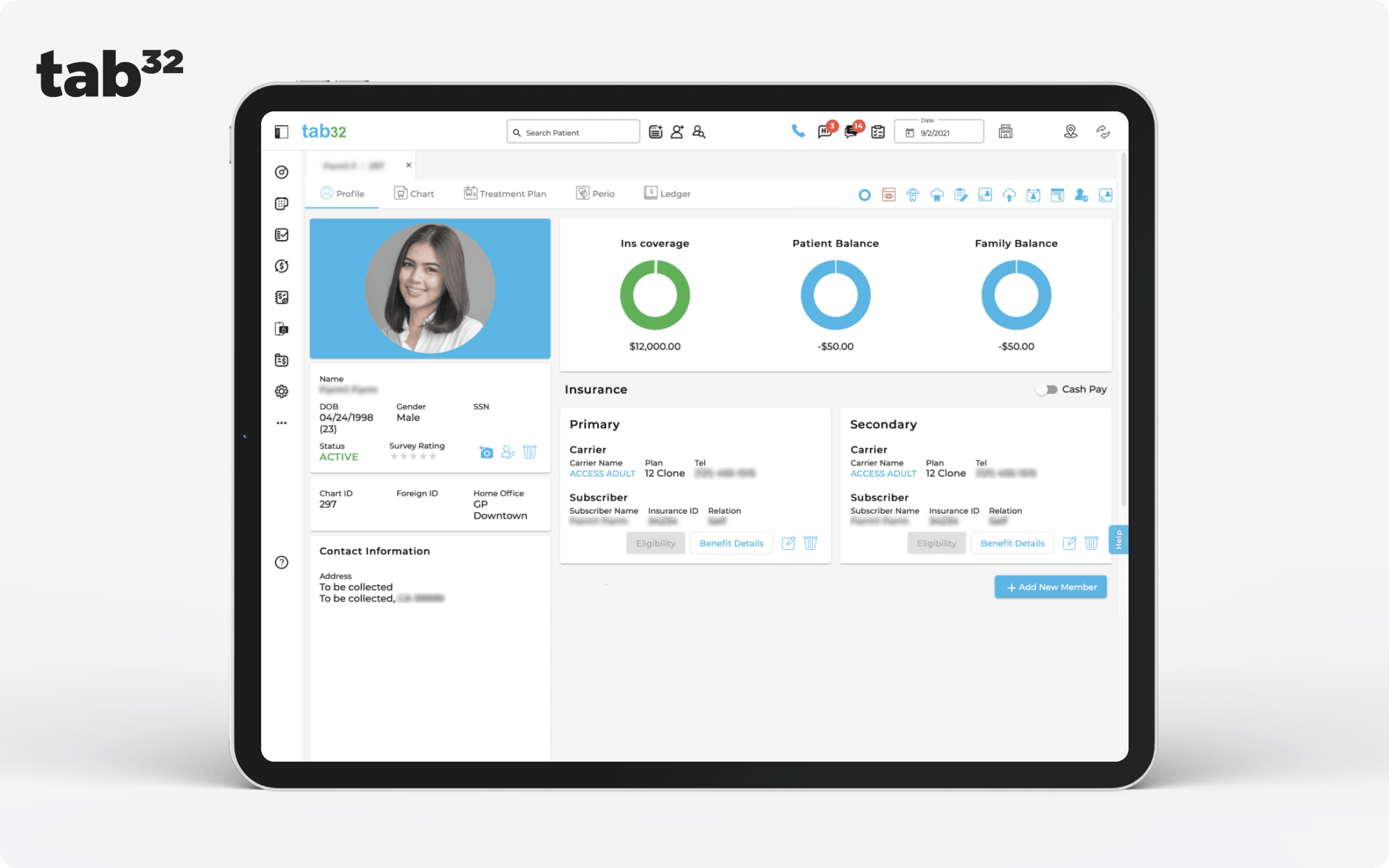 Tab32 solution for orthodontists and clinics