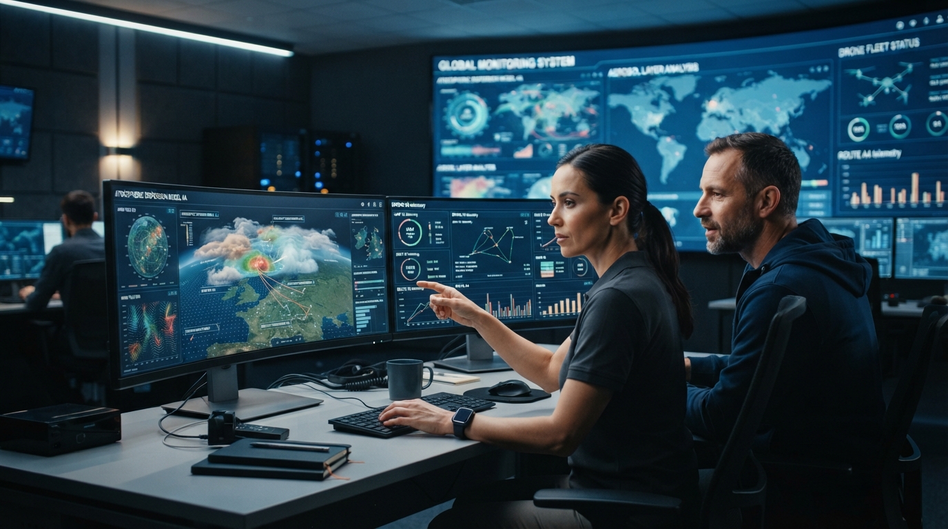Cloud Seeding per Drohne: Telemetrie, Edge-Pfade und Geo-Analytics