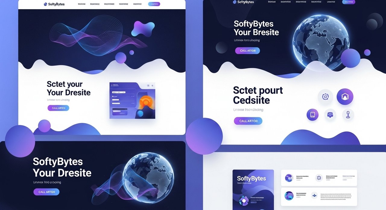 Boost Your Brand: Build a Stunning Website with SoftyBytes!