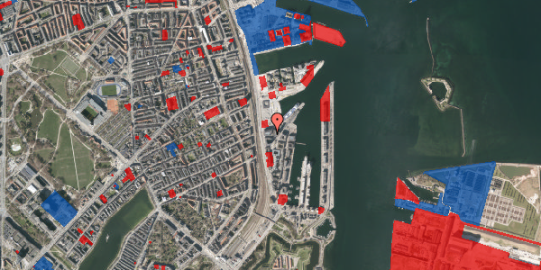 Jordforureningskort på Amerika Plads 29, 3. , 2100 København Ø