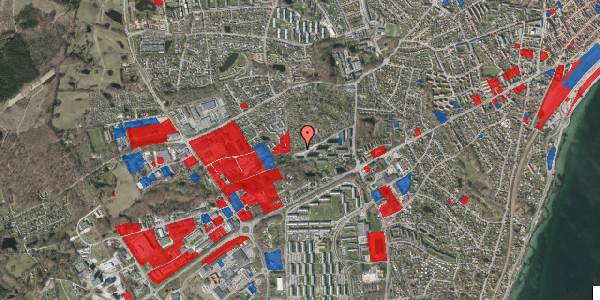 Jordforureningskort på Lathyrusvej 45, 3000 Helsingør