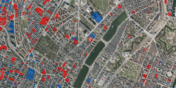 Jordforureningskort på Læssøesgade 14B, 1. , 2200 København N