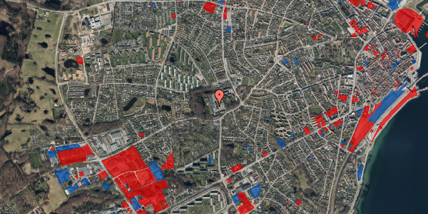 Jordforureningskort på Gurrevej 92B, st. 10, 3000 Helsingør