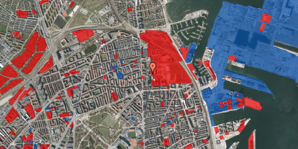 Jordforureningskort på Sionsgade 1, 2100 København Ø