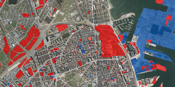 Jordforureningskort på Nygårdsvej 16B, 2. 12, 2100 København Ø