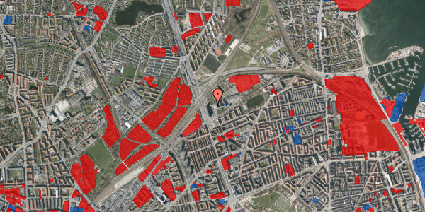 Jordforureningskort på Hans Knudsens Plads 1A, 1. 4, 2100 København Ø