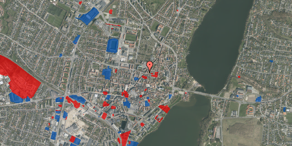 Jordforureningskort på Reberbanen 1, 8800 Viborg