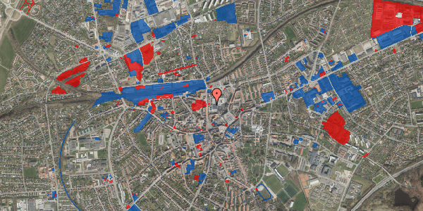 Jordforureningskort på Vestsjællandscentret 10V, kl. , 4200 Slagelse