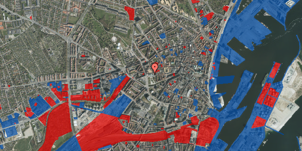 Jordforureningskort på Møllegade 3A, st. 7, 8000 Aarhus C