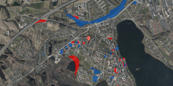 Jordforureningskort på Møllegade 70B, 8660 Skanderborg