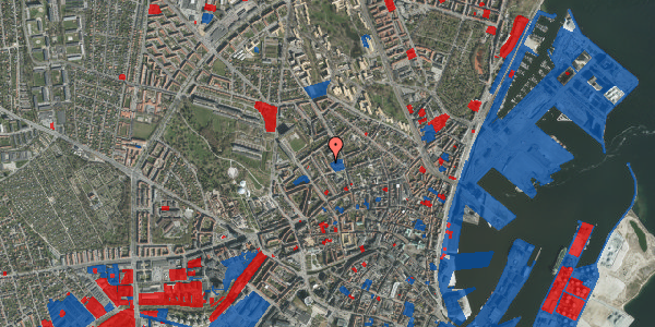 Jordforureningskort på Hjarnøgade 5, 2. 9, 8000 Aarhus C